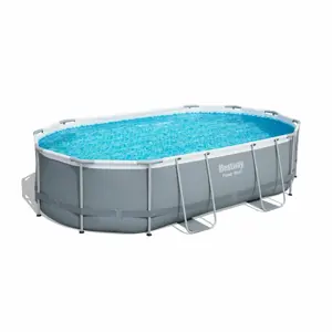 Produkt Bestway Oválný nadzemní bazén Power Steel, kartušová filtrace, schůdky 4,88 x 3,05 x 1,07 m