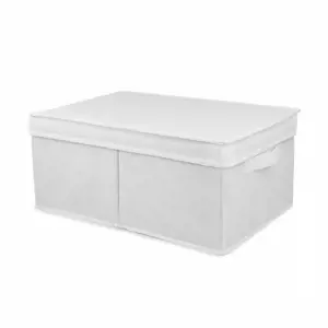 Produkt Compactor Skládací úložná kartonová krabice Wos, 30 x 43 x 19 cm, bílá