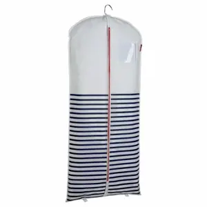 Produkt Compactor Úložný obal na obleky a dlouhé šaty MARINE, 60 x 137 cm, modro-bílá