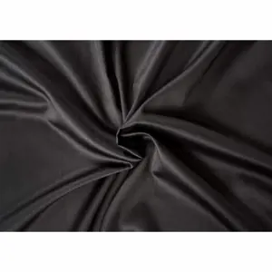 Kvalitex Saténové prostěradlo Luxury collection černá, 90 x 200 cm