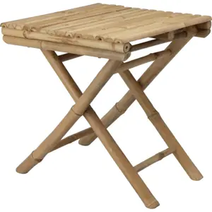 Produkt Skládací bambusový stolek Meerut, 40 x 45 x 40 cm