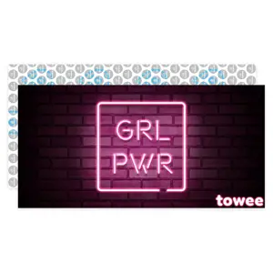 Produkt Towee Rychleschnoucí osuška GIRL PWR, 80 x 160 cm