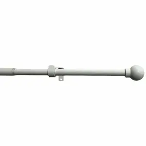 Produkt Záclonová souprava roztažitelná Koule 16/19 mm bílá, 200 - 350 cm
