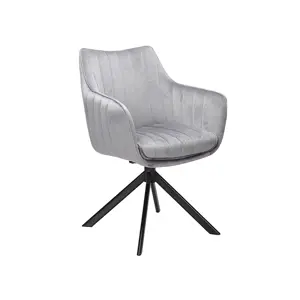 Produkt Signal Židle AZALIA VELVET černý rám / šedá BLUVEL 14
