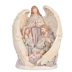 Betlém v andělských křídlech - 25*16*31 cm Clayre & Eef
