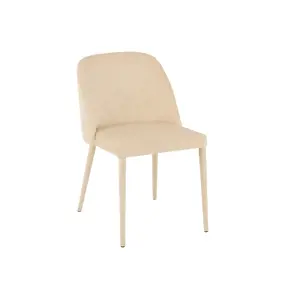 Béžová jídelní židle Charlotte - 58*80*51 cm J-Line by Jolipa