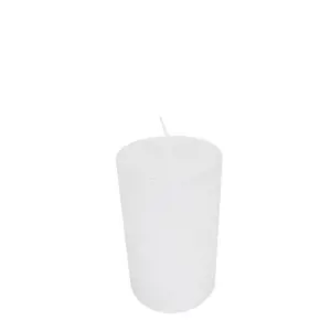Bílá nevonná svíčka S  válec  - Ø 5*8cm Mars & More