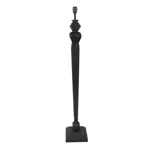 Produkt Černá dřevěná noha k lampě France - Ø 23*134 cm  Clayre & Eef