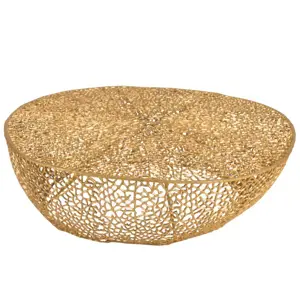 Coffee stolek Koral gold - 114*112*30cm J-Line by Jolipa