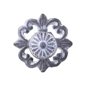 Granitová antik litinová knopka - Ø7,5*4cm Chic Antique