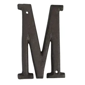 Produkt Nástěnné kovové písmeno M - 13 cm Clayre & Eef
