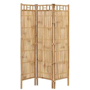 Pokojový bambusový paravan Bamboo Pliable - 120*5*160 cm J-Line by Jolipa