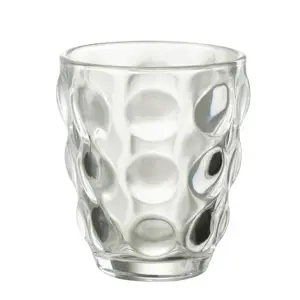 Produkt Transparentní sklenička s bublinami Loupe - Ø9*10cm / 300ml J-Line by Jolipa