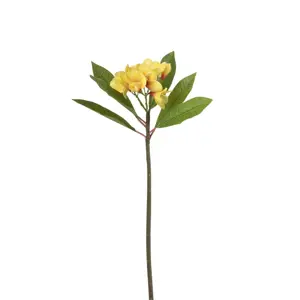 Větvička se žlutými květy Amarillo - 73*19 cm J-Line by Jolipa