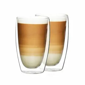 Produkt 4Home Termo sklenice na latté Hot&Cool 410 ml, 2 ks