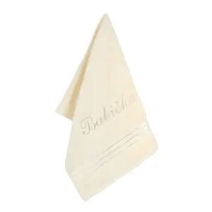Produkt Bellatex Froté ručník s výšivkou Babička vanilková
