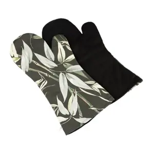 Produkt Bellatex Grilovací rukavice Bambus černá, 22 x 46 cm, 2 ks
