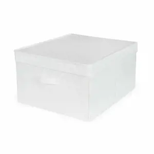 Produkt Compactor Skládací úložná kartonová krabice Wos, 40 x 50 x 25 cm, bílá