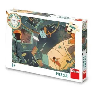 Produkt Dino Puzzle Vesmír - Najdi 10 předmětů 47x33cm 300 dílků XL v krabici 27x19x4cm