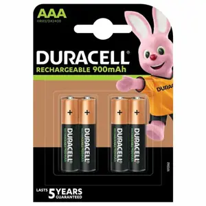 Produkt Duracell AAA-4 NiMh Accu (900mAh) STAY CHARGED