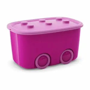 Produkt KIS Úložný box Funny - růžový 46 l
