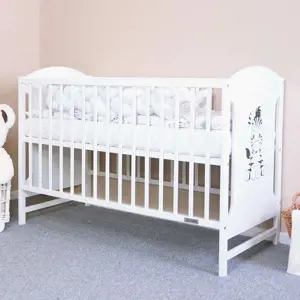 Produkt New Baby Dětská postýlka Mia Zebra, bílá