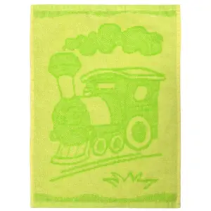 Produkt Profod Dětský ručník Train green, 30 x 50 cm