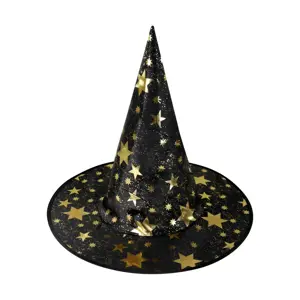 Produkt Rappa Dětský čarodějnický klobouk s hvězdičkami