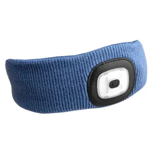 Produkt Sixtol Čelenka s čelovkou 45 lm, USB, uni, modrá