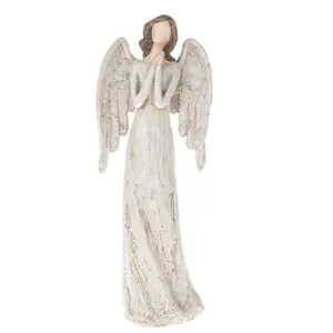 Produkt Vánoční dekorace Modlící anděl, 30,5 x 12 x 6 cm, polyresin