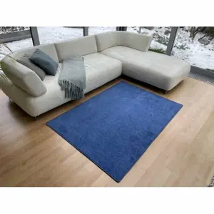 Produkt Vopi Kusový koberec Eton modrá, průměr 120 cm