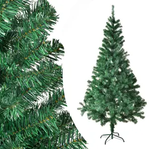 Produkt Juskys Umělý vánoční stromek - 210 cm, se stojanem, zelený