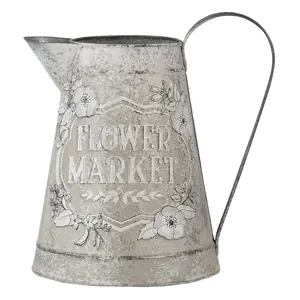 Produkt Dekorativní béžový džbán Flower market s patinou - 17*17*23 cm Clayre & Eef