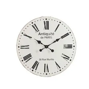 Kovové nástěnné hodiny Antiquité de Paris - Ø60cm J-Line by Jolipa