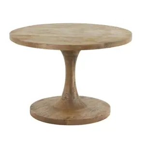Kulatý dřevěný bistro stolek Bicaba - Ø60*36 cm Light & Living