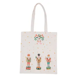 Produkt Látková taška s louskáčky Happy Little Christmas II - 33*38 cm Clayre & Eef
