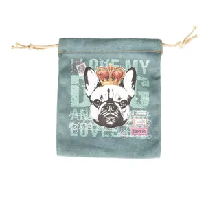 Produkt Toaletní taška I Love My Dog - 22*25*1 cm Clayre & Eef