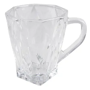 Produkt Transparentní skleněný hrnek na nápoj - 10*9*8 cm / 170 ml Clayre & Eef